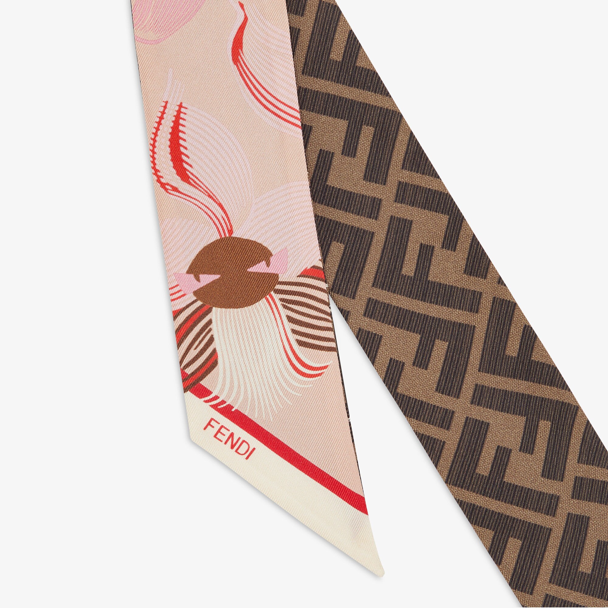 Fendi ラッピー シルク ピンク | Fendi