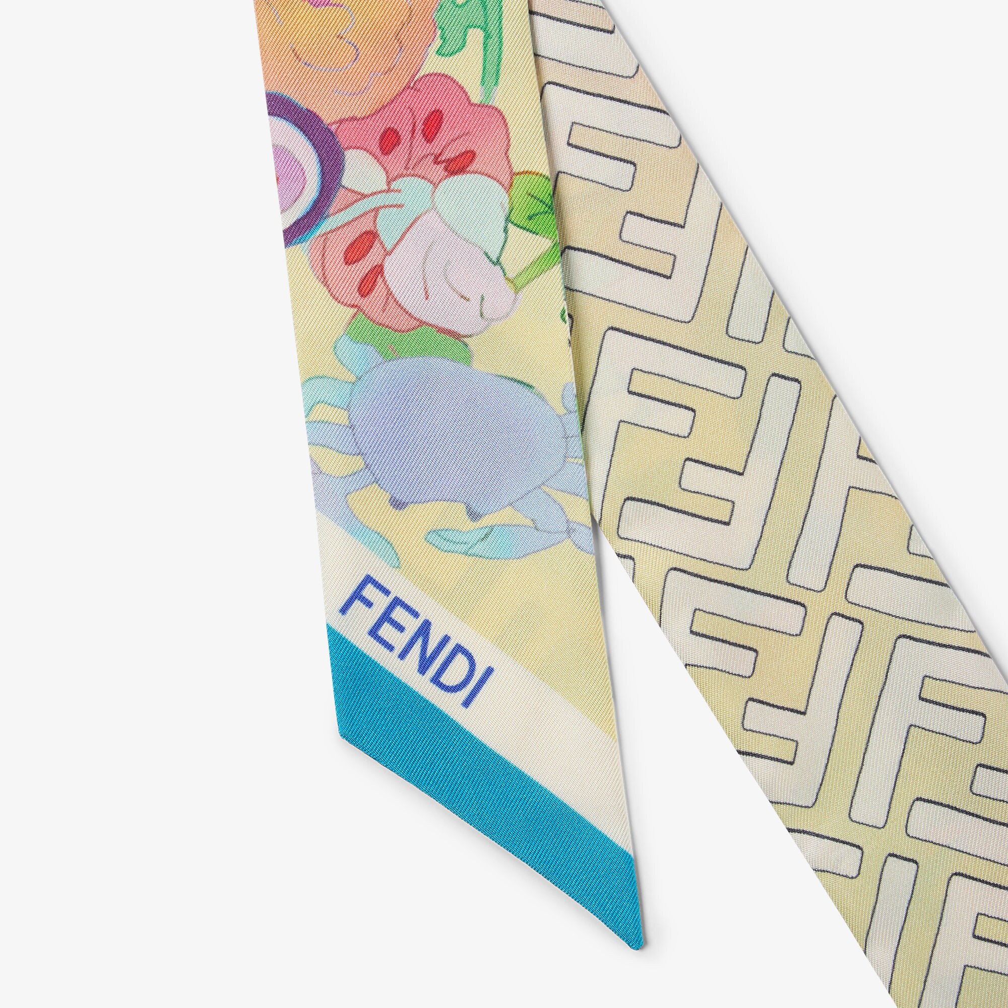 Fantastic Fendi Future Wrappy Silk Yellow | Fendi