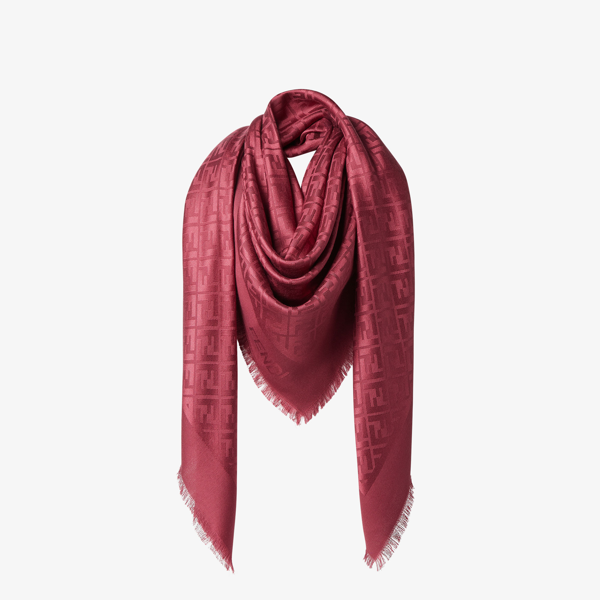 FF Shawl - Red | FENDI International