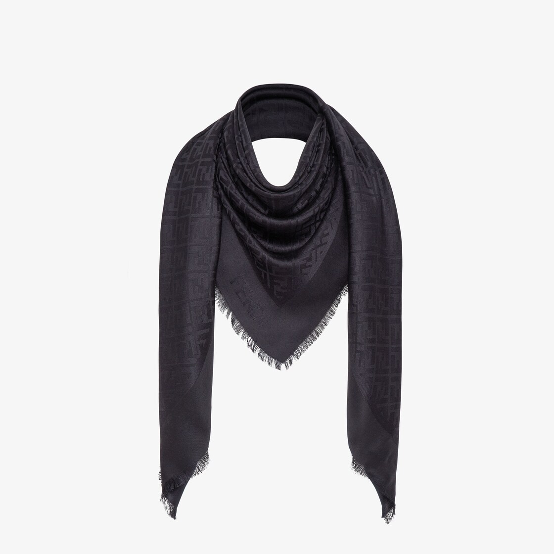 Fendi store scarf black