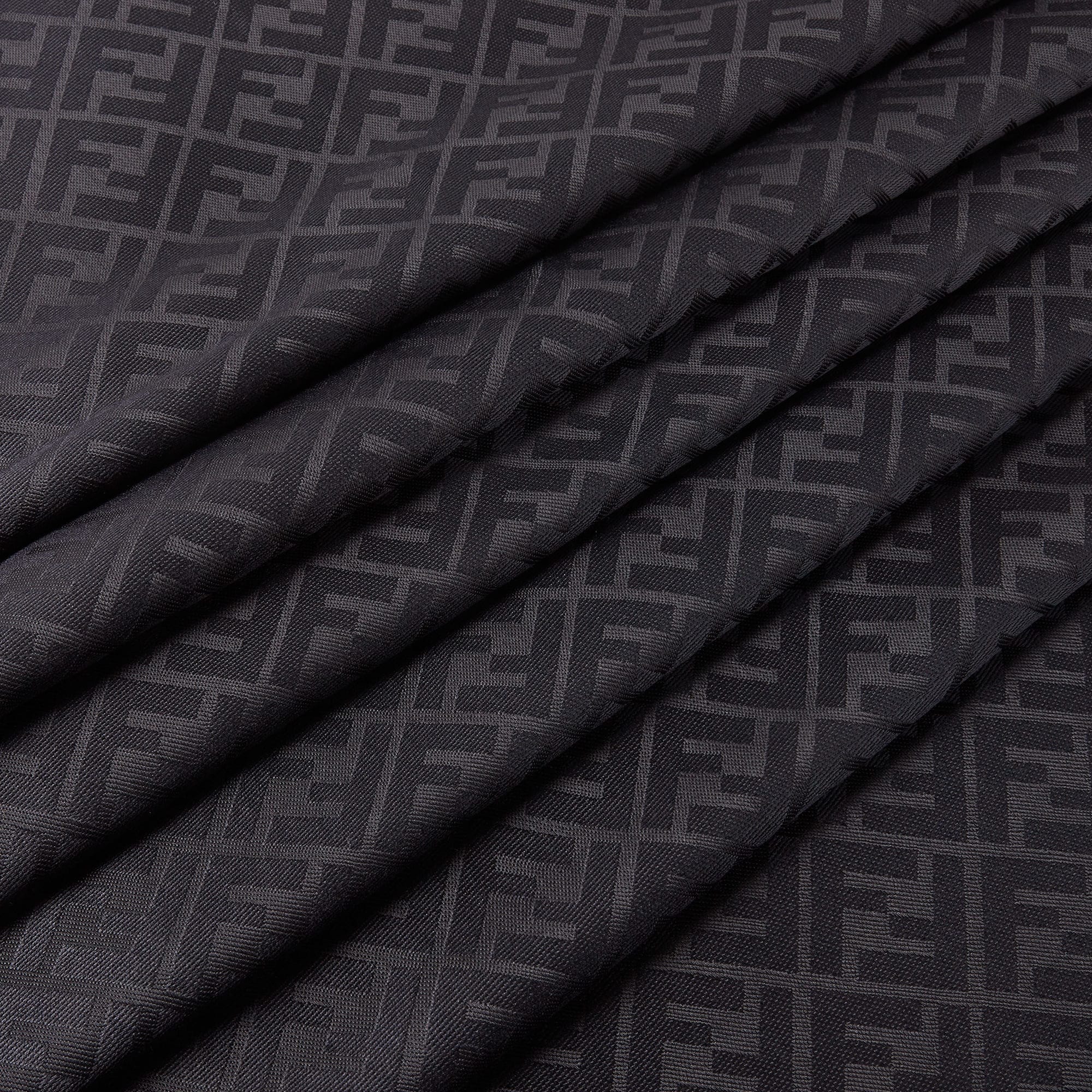 FF Shawl Silk Black | Fendi FF Shawl Silk Black | Fendi