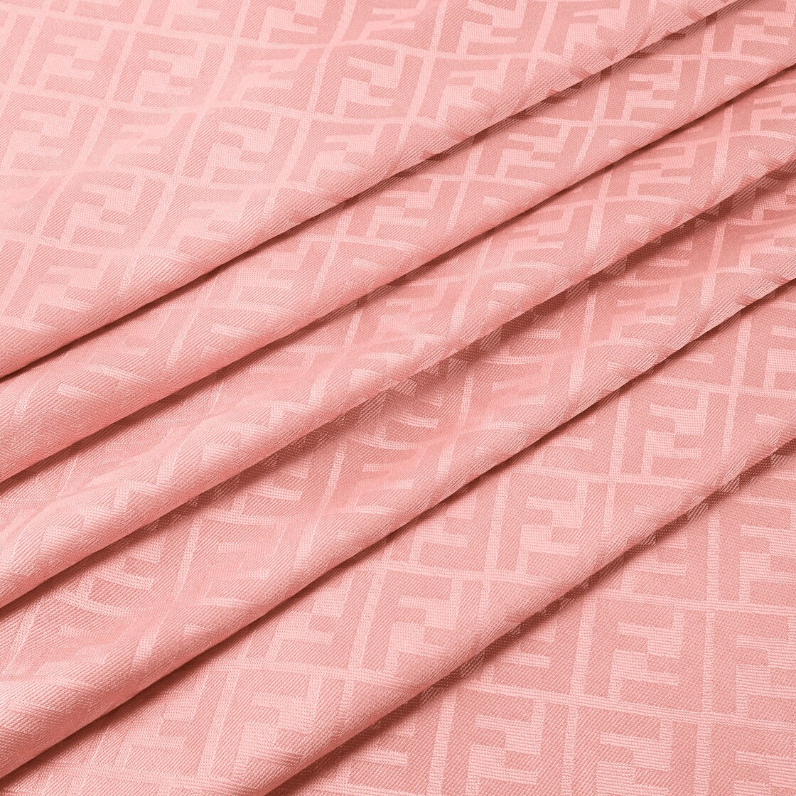 FF Shawl Silk and wool Pink - Image 2/3
