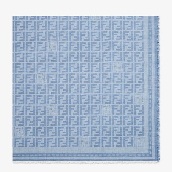 Fendi Ff Shawl In Brown