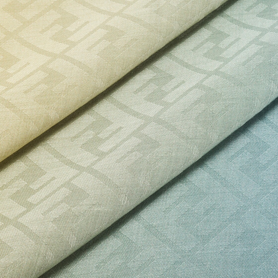 FF Shawl Wool and silk Multicolour - Image 2/3