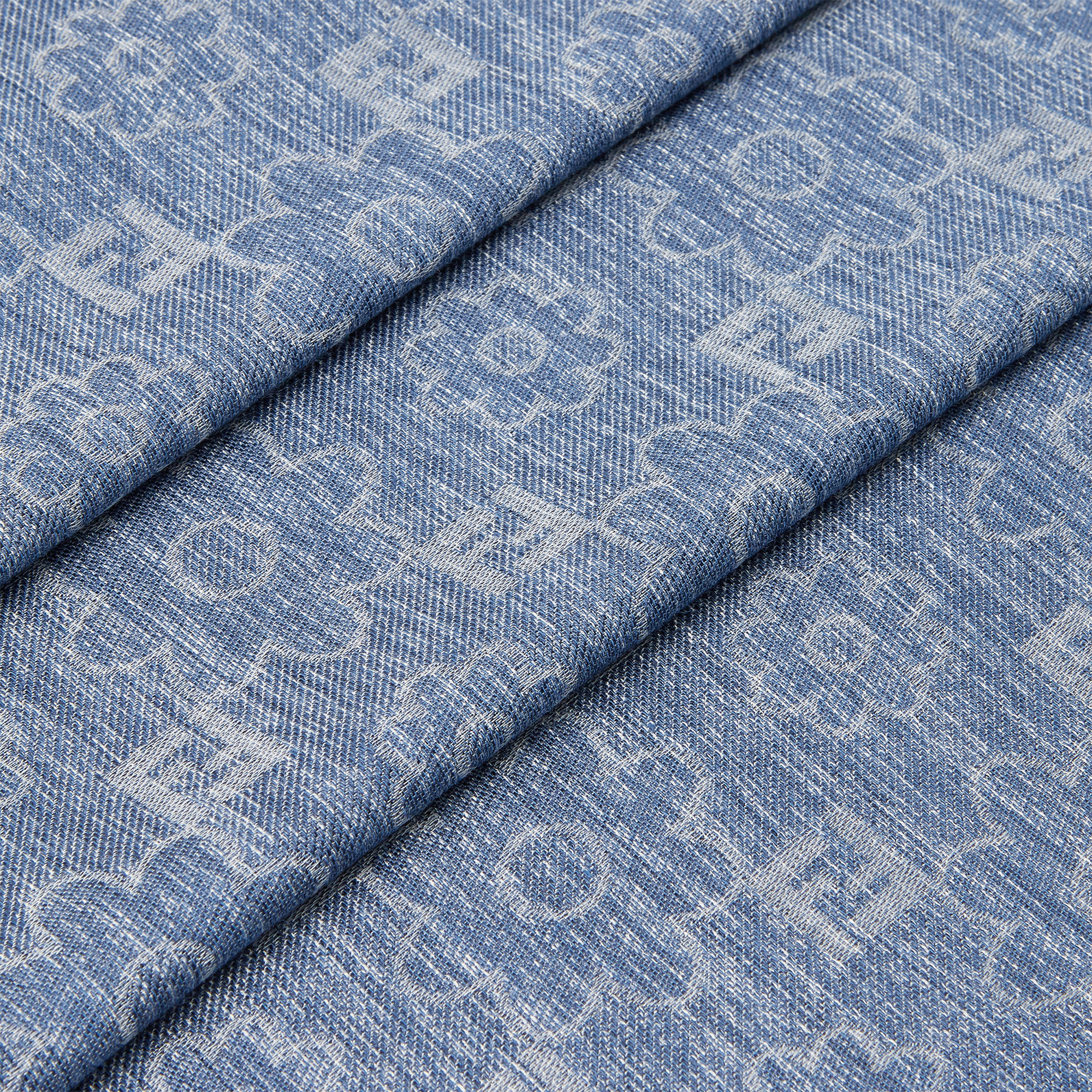FF Shawl Cotton Blue | Fendi