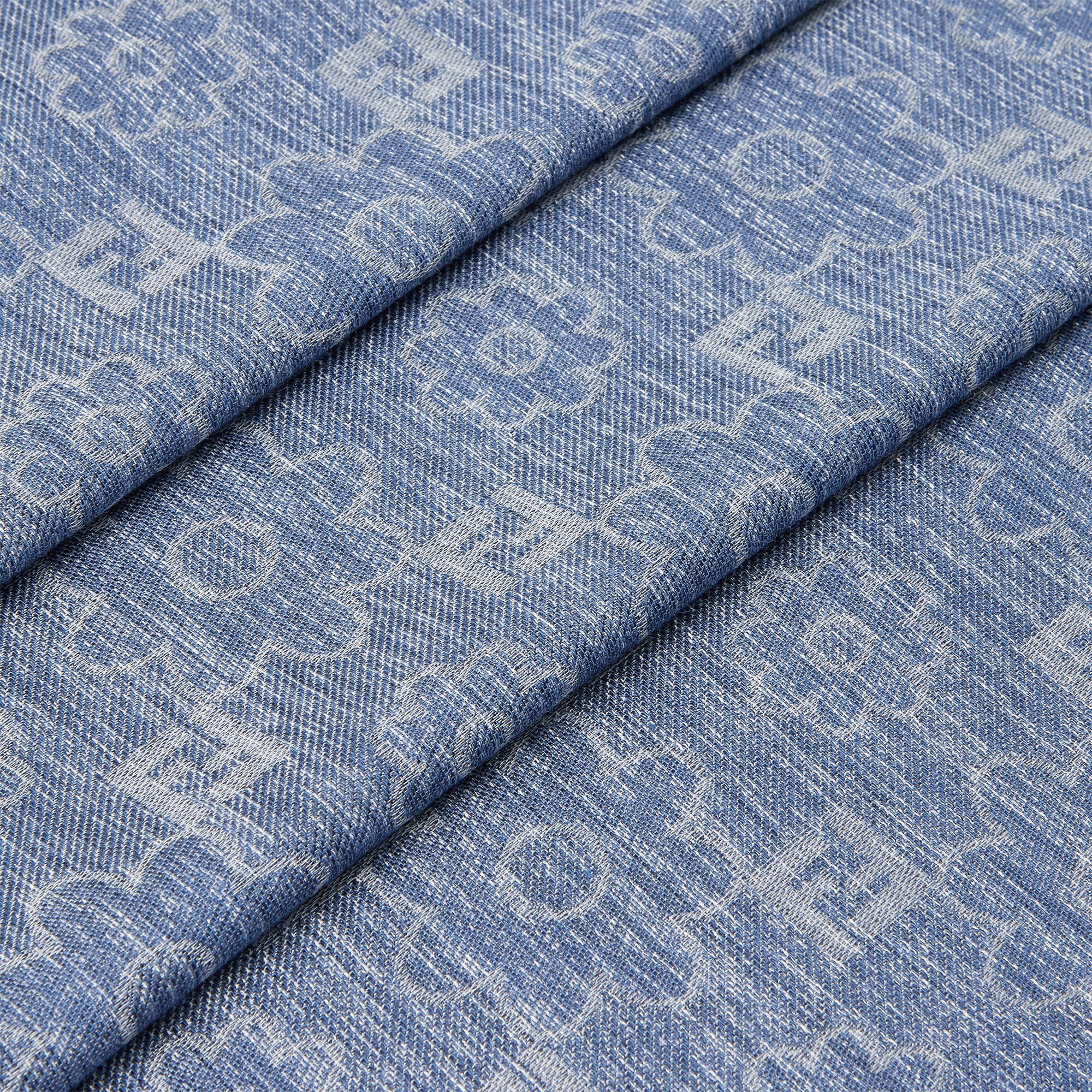 FF Shawl - Blue | FENDI US