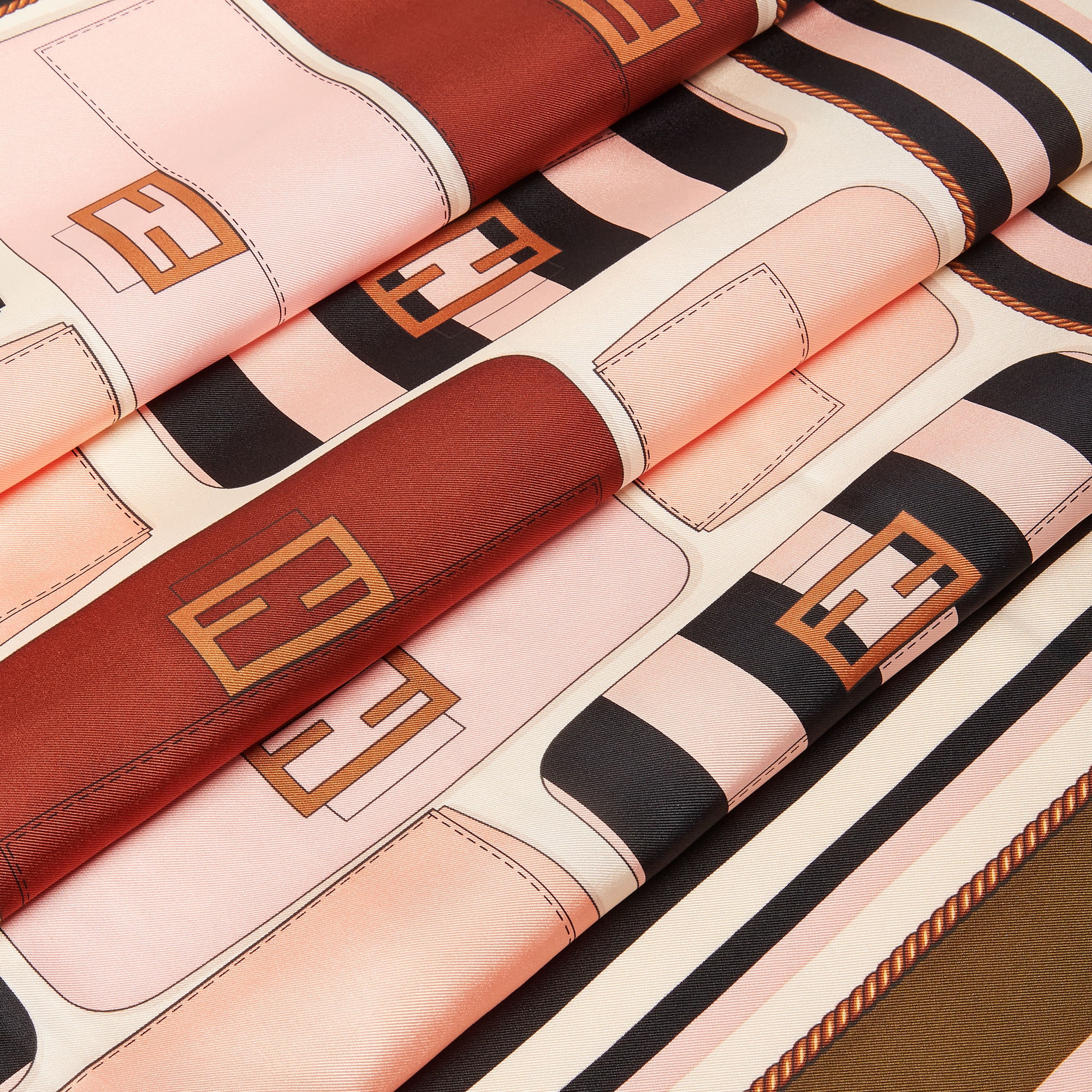Baguette Foulard Silk Multicolor | Fendi