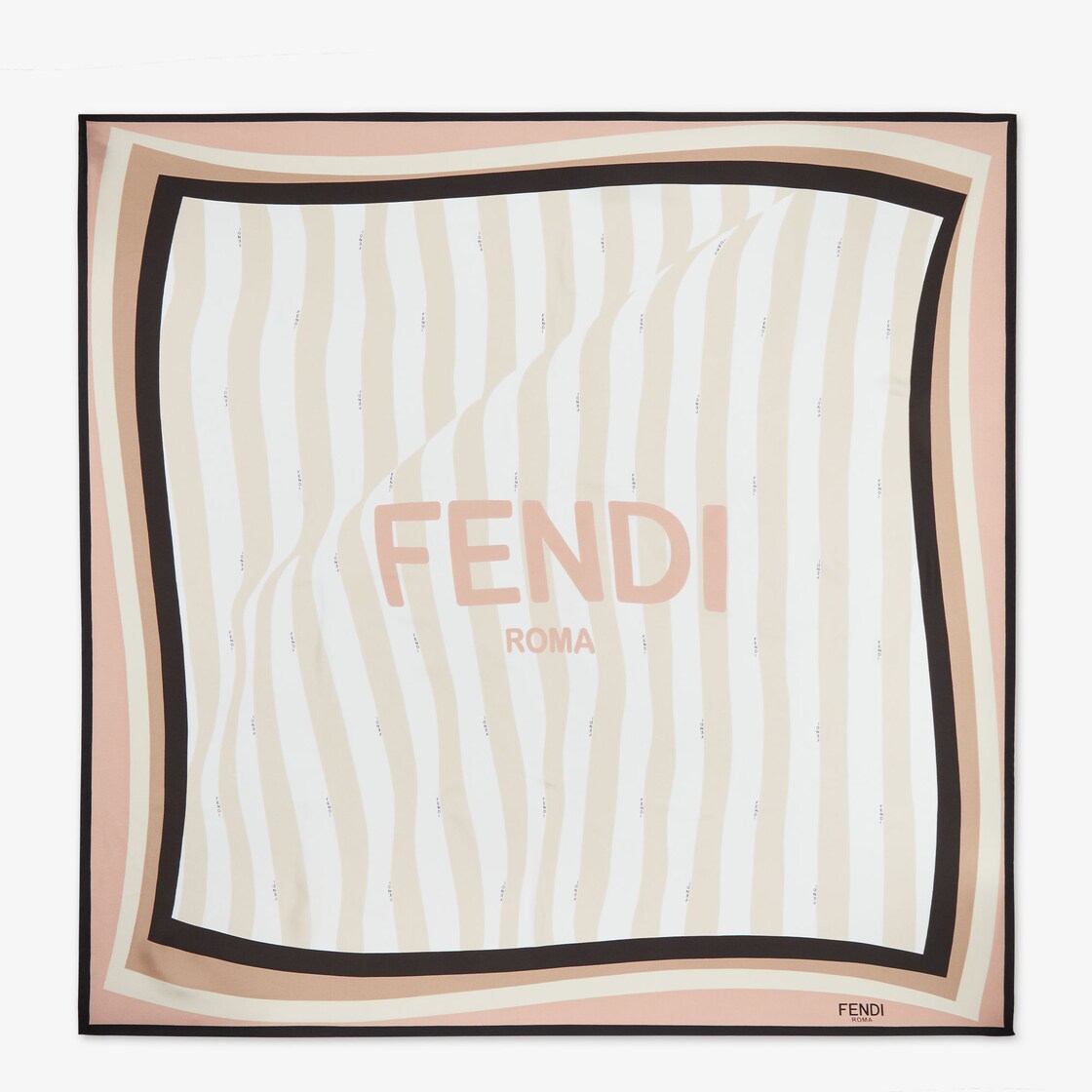 Fendi foulard silk outlet scarf