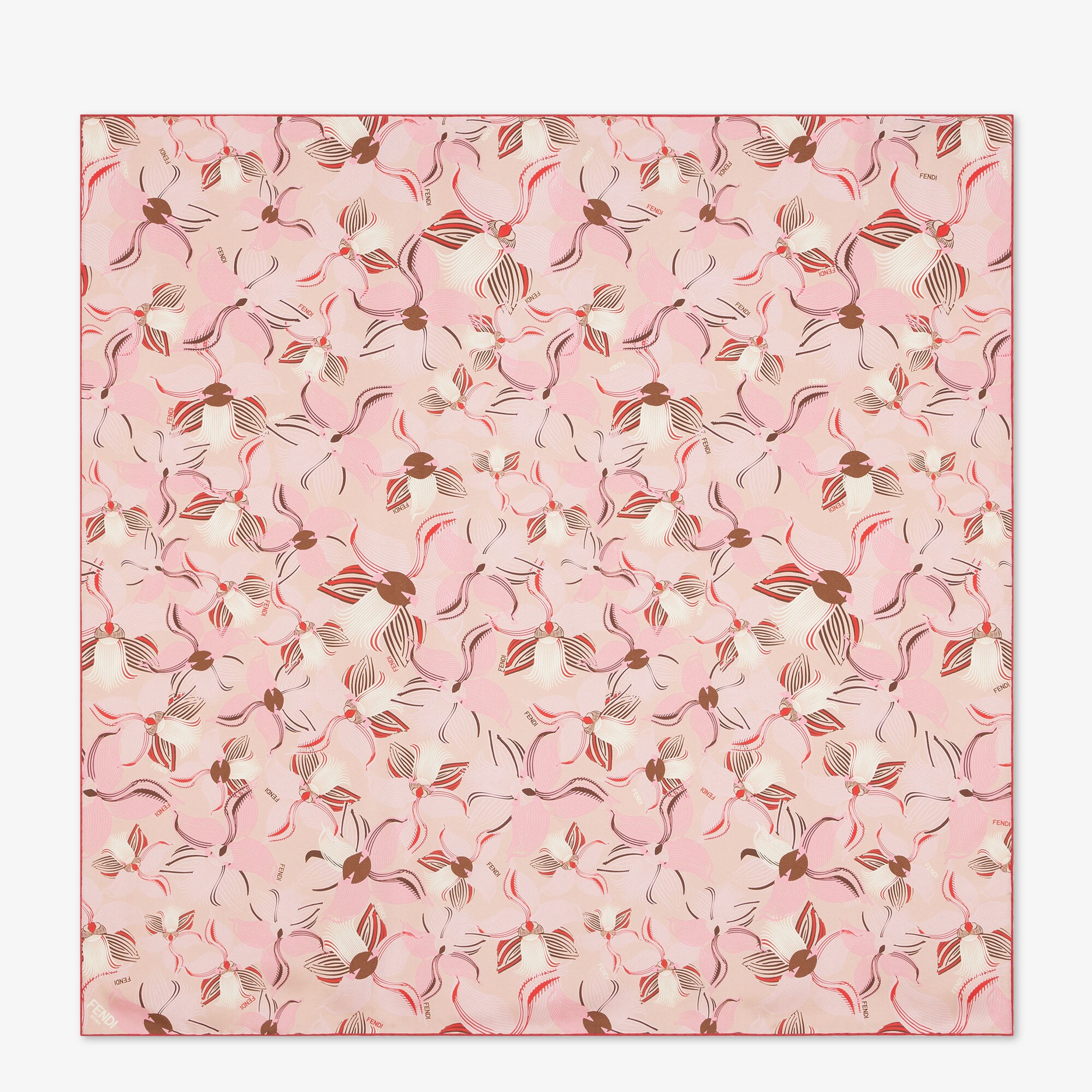 FF Foulard Silk Pink | Fendi