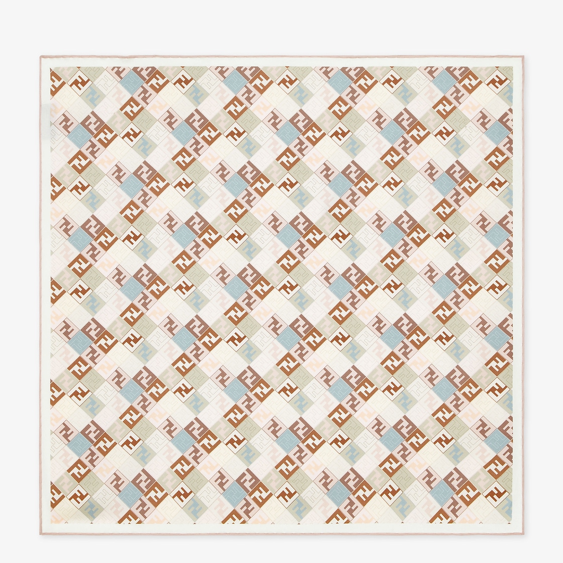 FF Foulard Silk Beige - Image 1/4