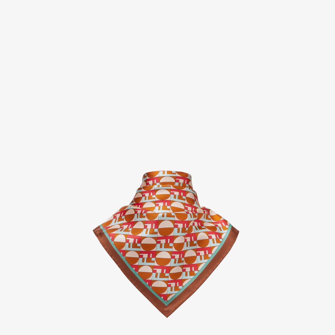 FF Foulard Silk Brown - Image 3/3