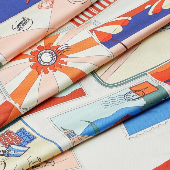 Fendi Square silk foulard | Thumbnail 2