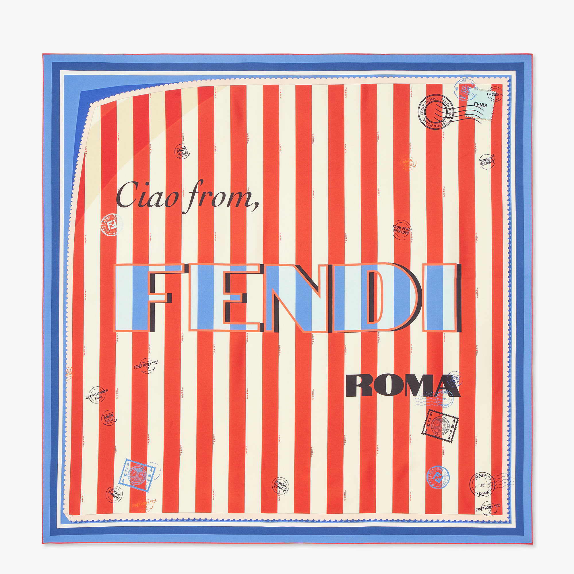 Fendi Foulard Silk Multicolor | Fendi