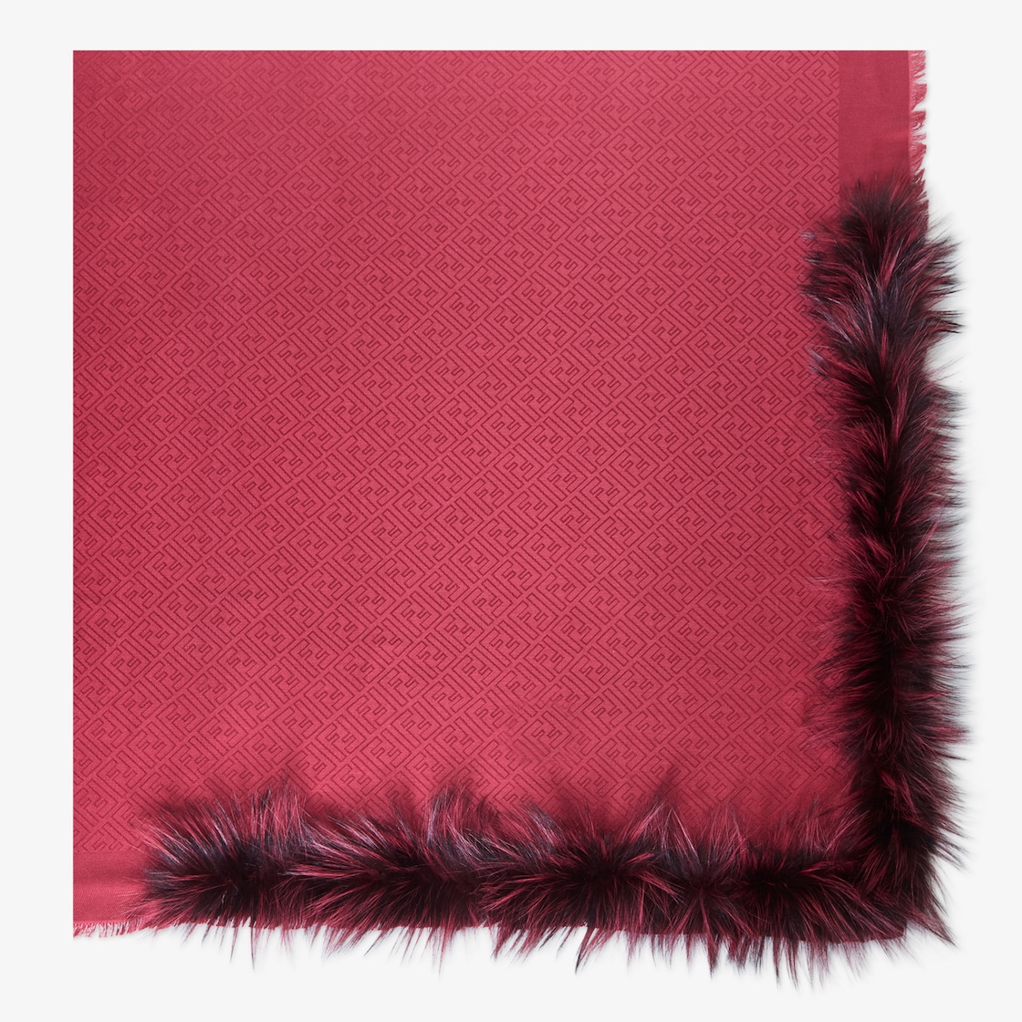 Fendi touch shop of fur shawl