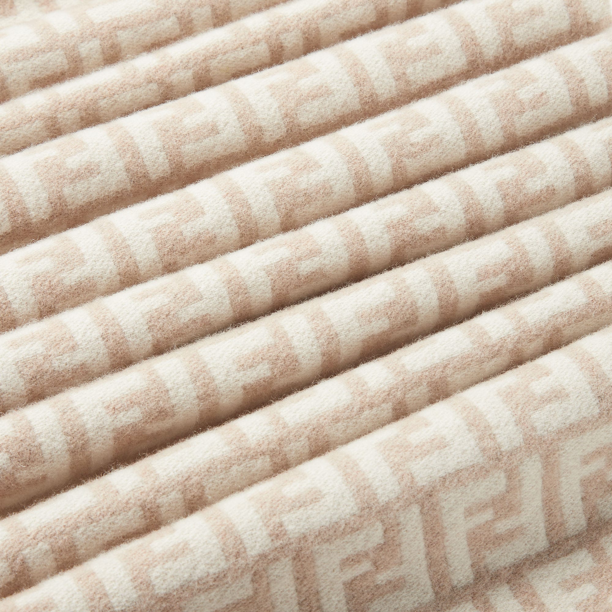 FF Scarf Wool Beige | Fendi