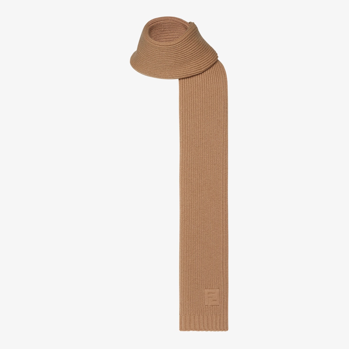FF Scarf Wool Beige - Image 2/2