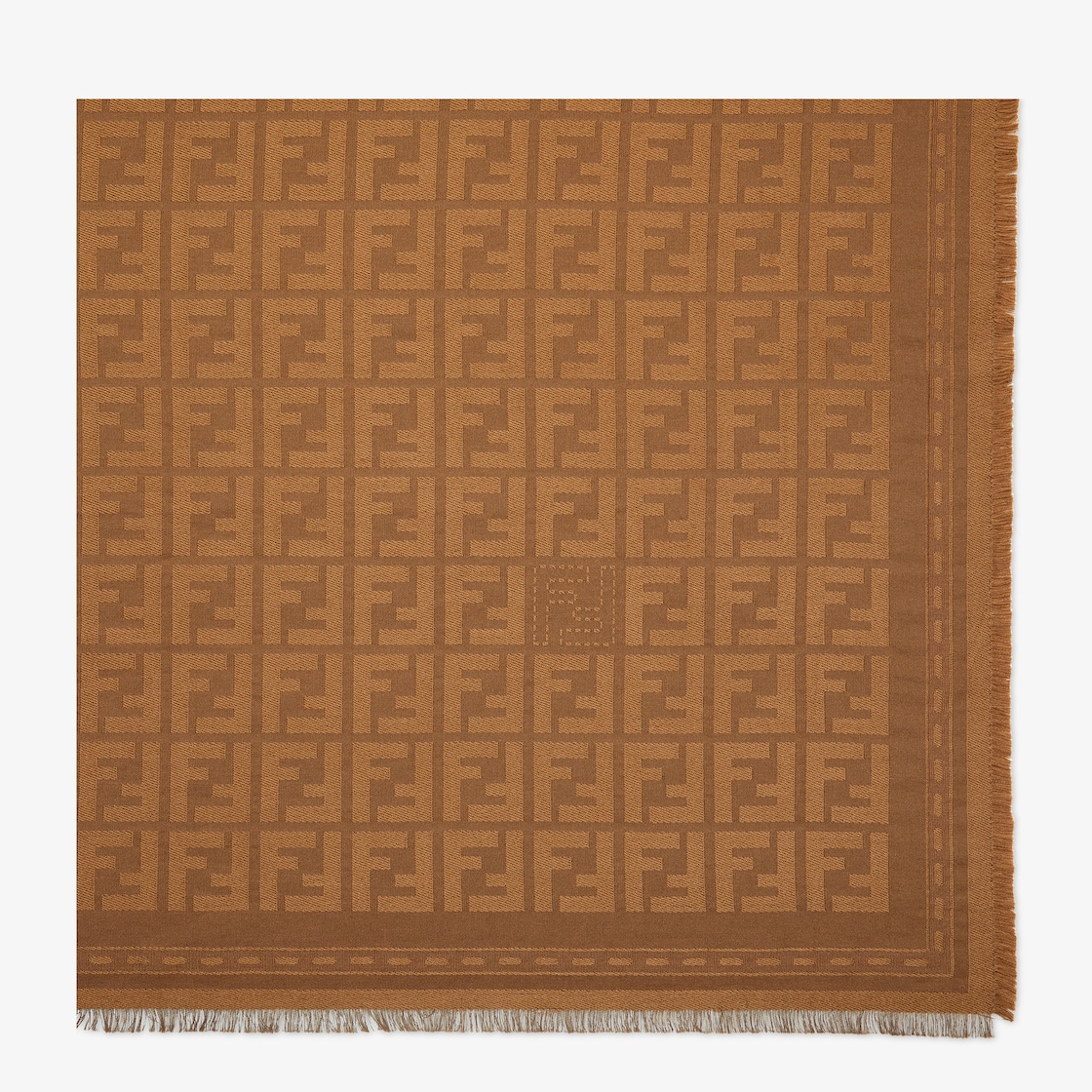 FF Shawl Wool Brown - Image 1/2