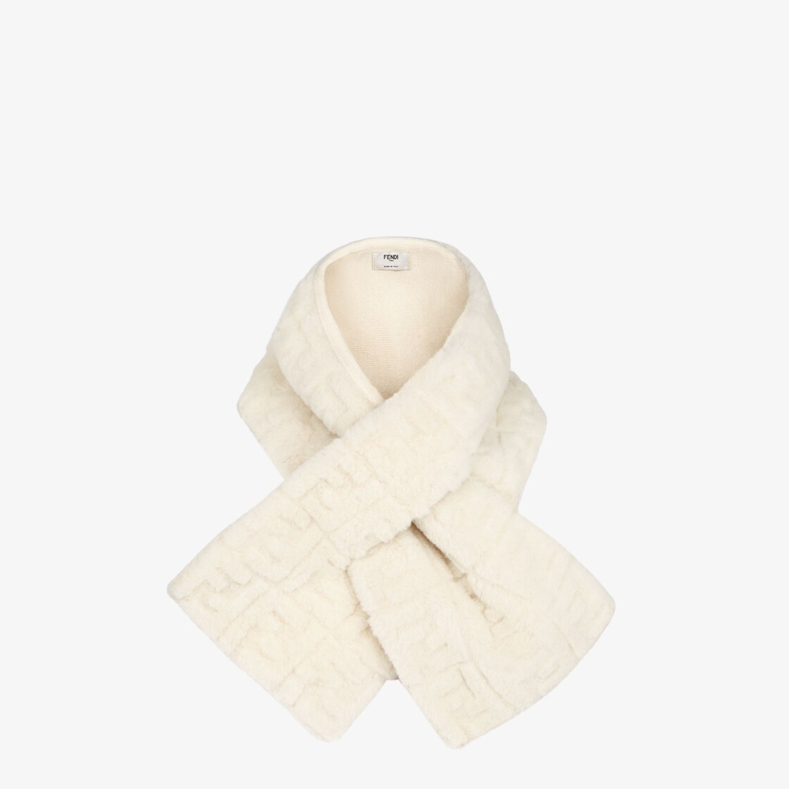 Scarf Fur White - Image 1/2