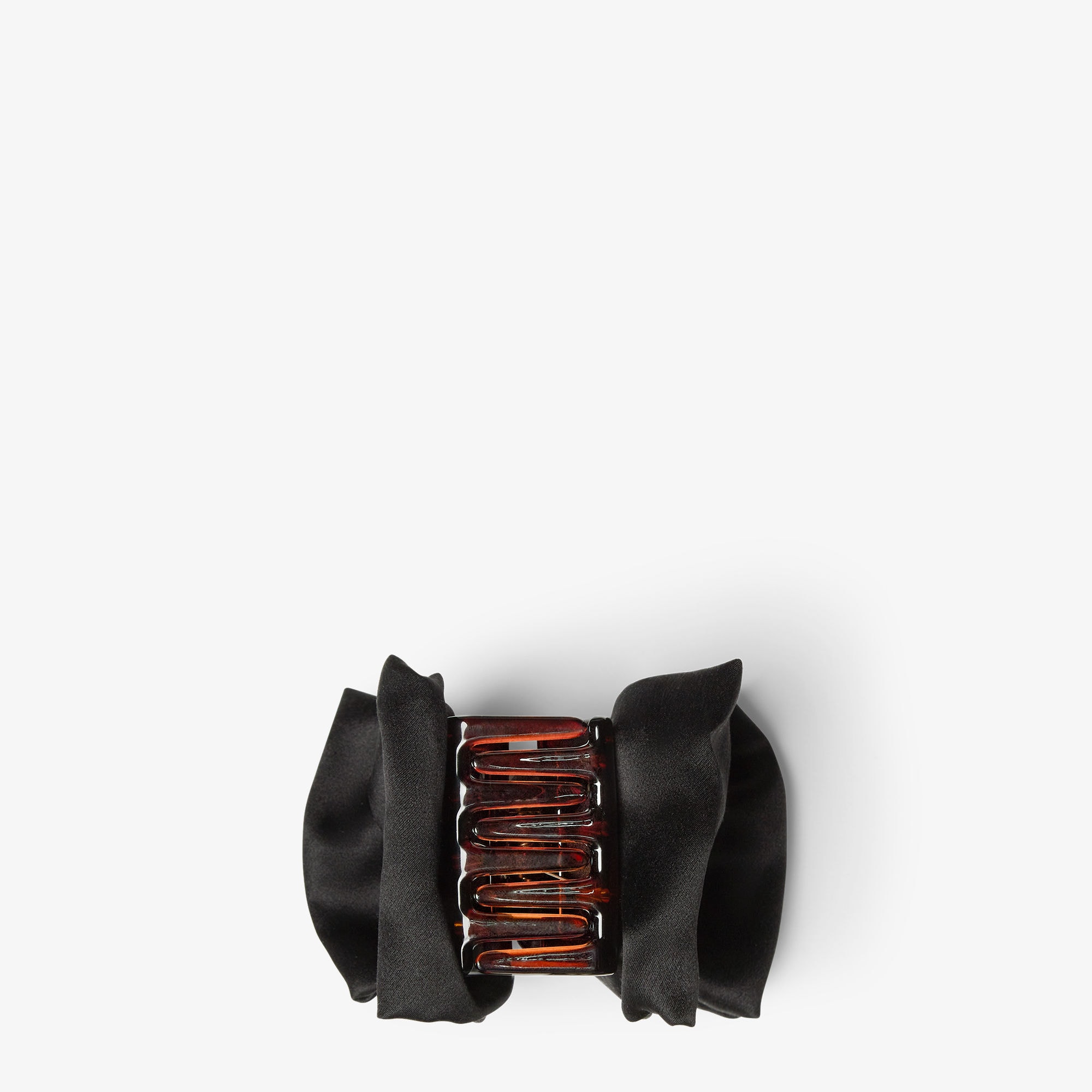 ヘアクリップ シルク ブラック | Fendi