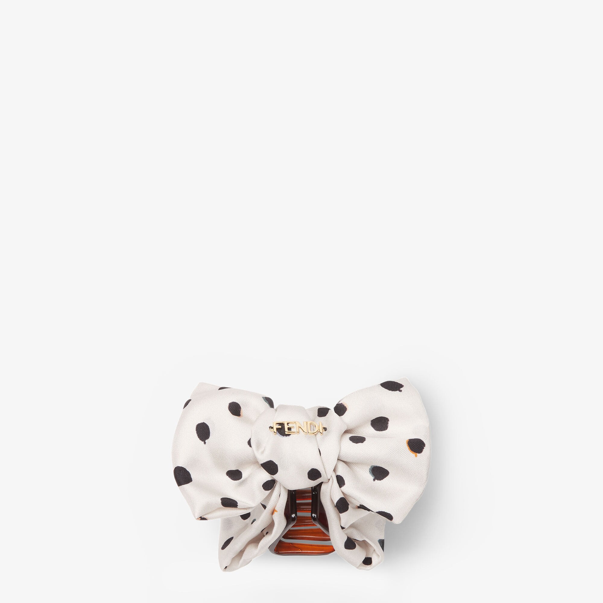 ヘアクリップ シルク ホワイト | Fendi