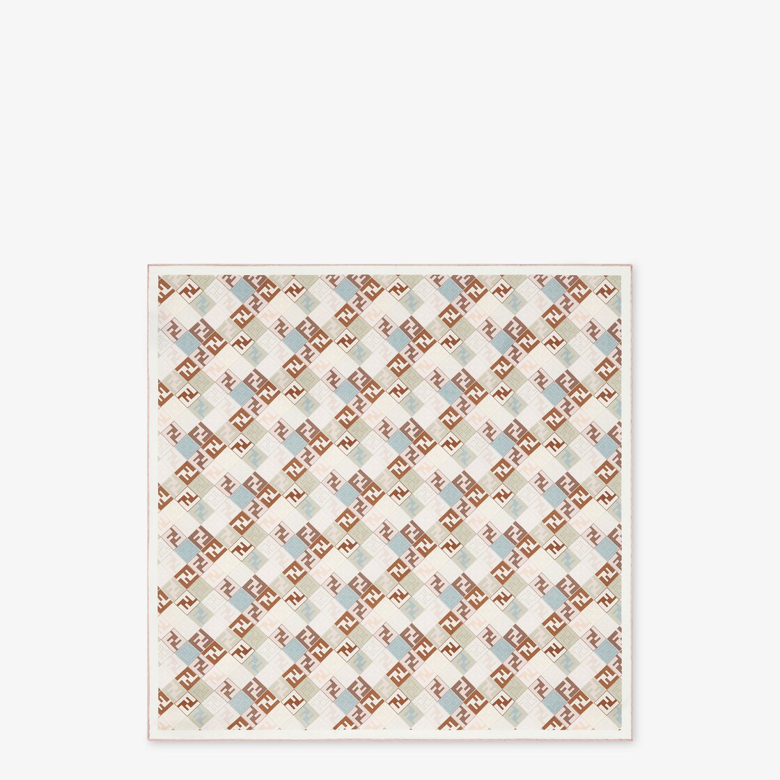 FF Foulard Silk Beige - Image 1/3