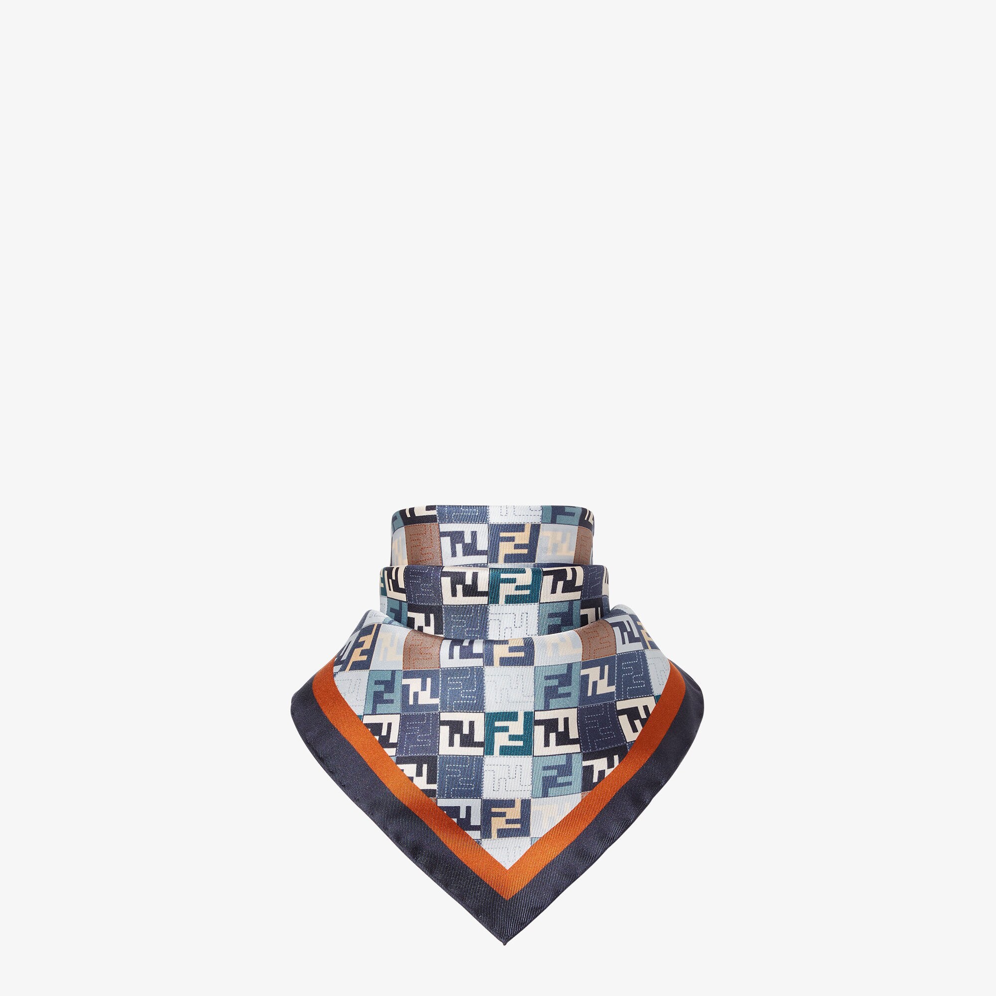 FF Foulard Silk Blue | Fendi