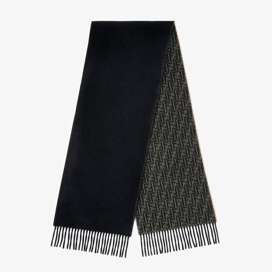 Fendi Ff Scarf In Brown