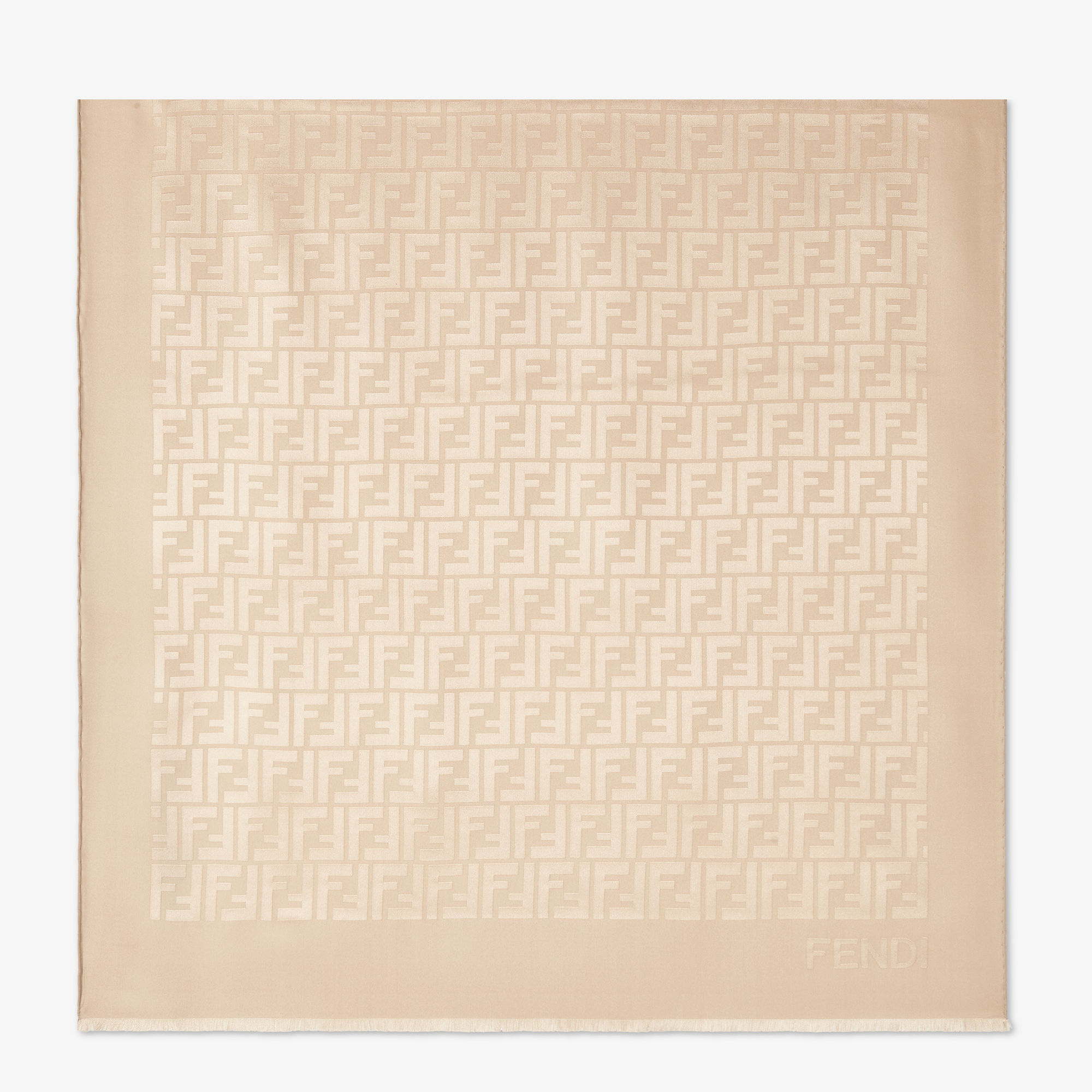 FF Stole - Beige | FENDI US