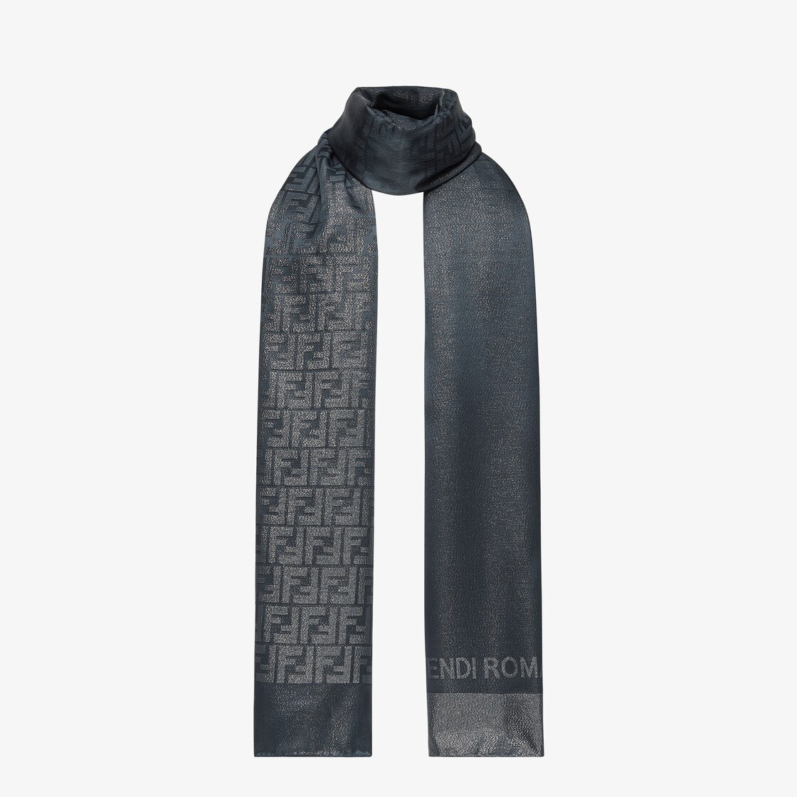 Grey fendi clearance scarf