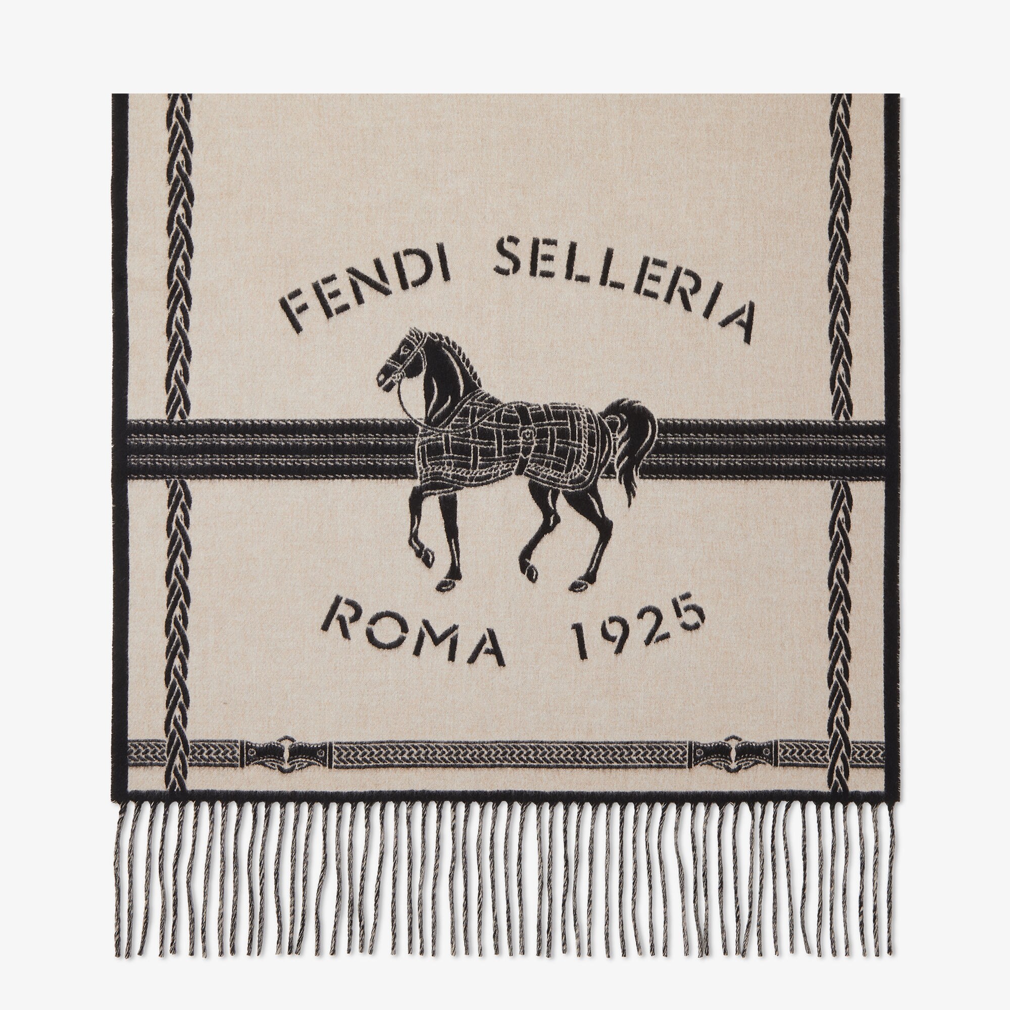 Selleria Scarf - Grey | FENDI