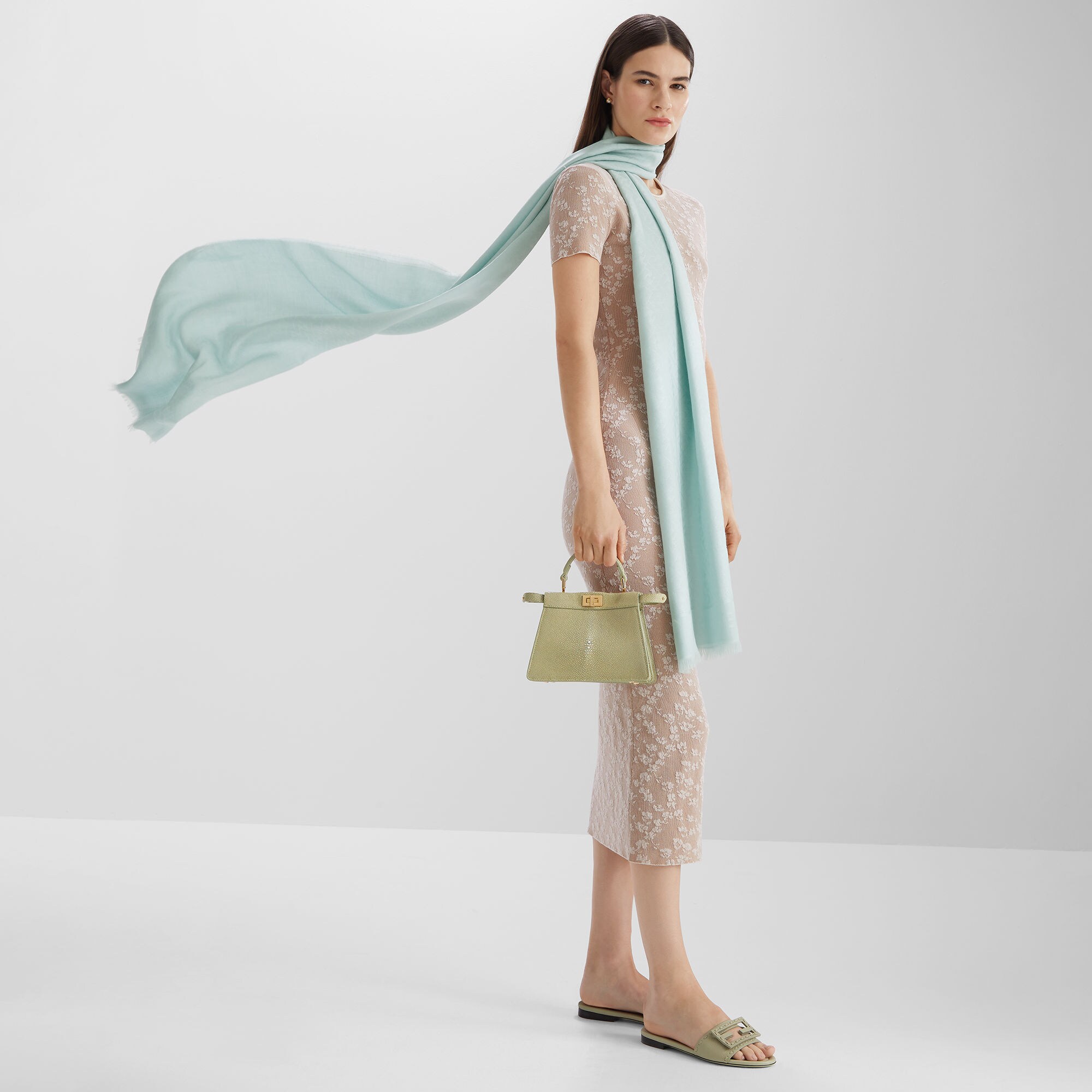 FENDI ストレートパンツ | グリーン | FARFETCH JP