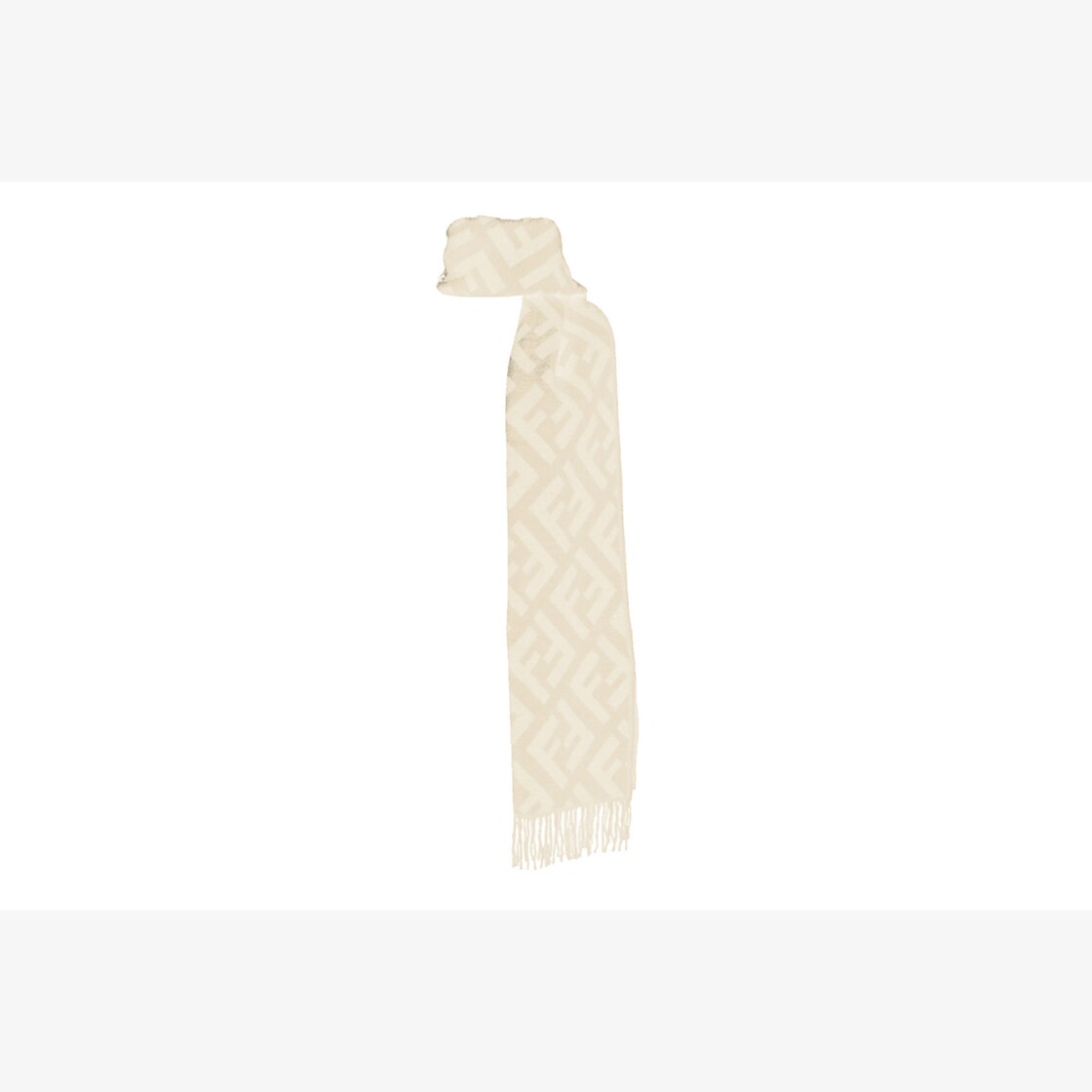 FF Scarf Wool White - Image 1/1