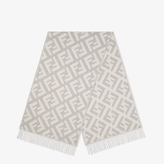 Fendi Ff Scarf In Blue