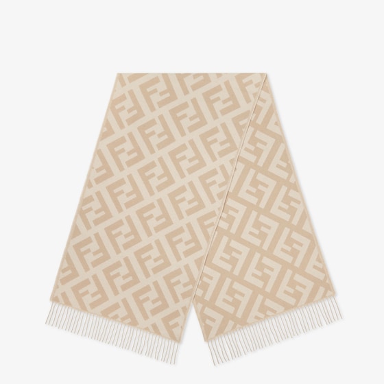 Fendi Ff Scarf In Blue
