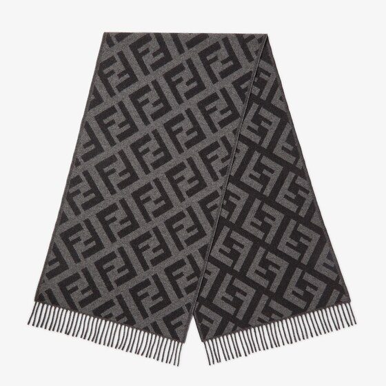 Fendi Scarf In Black