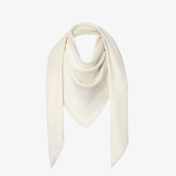 Fendi Large shawl with an FF Zucca jacquard motif | Thumbnail 3