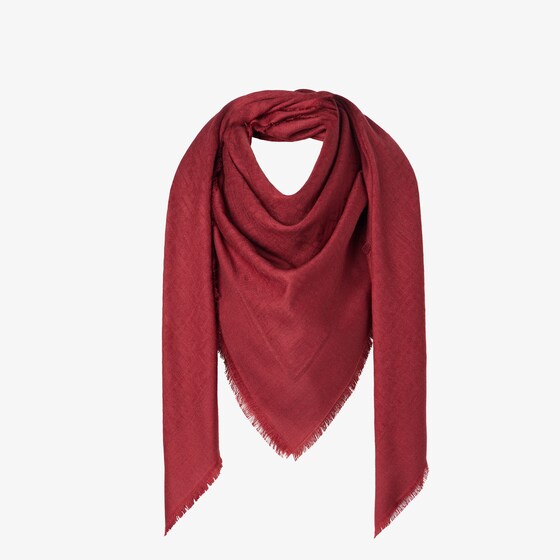 Fendi Large shawl with an FF Zucca jacquard motif | Thumbnail 3