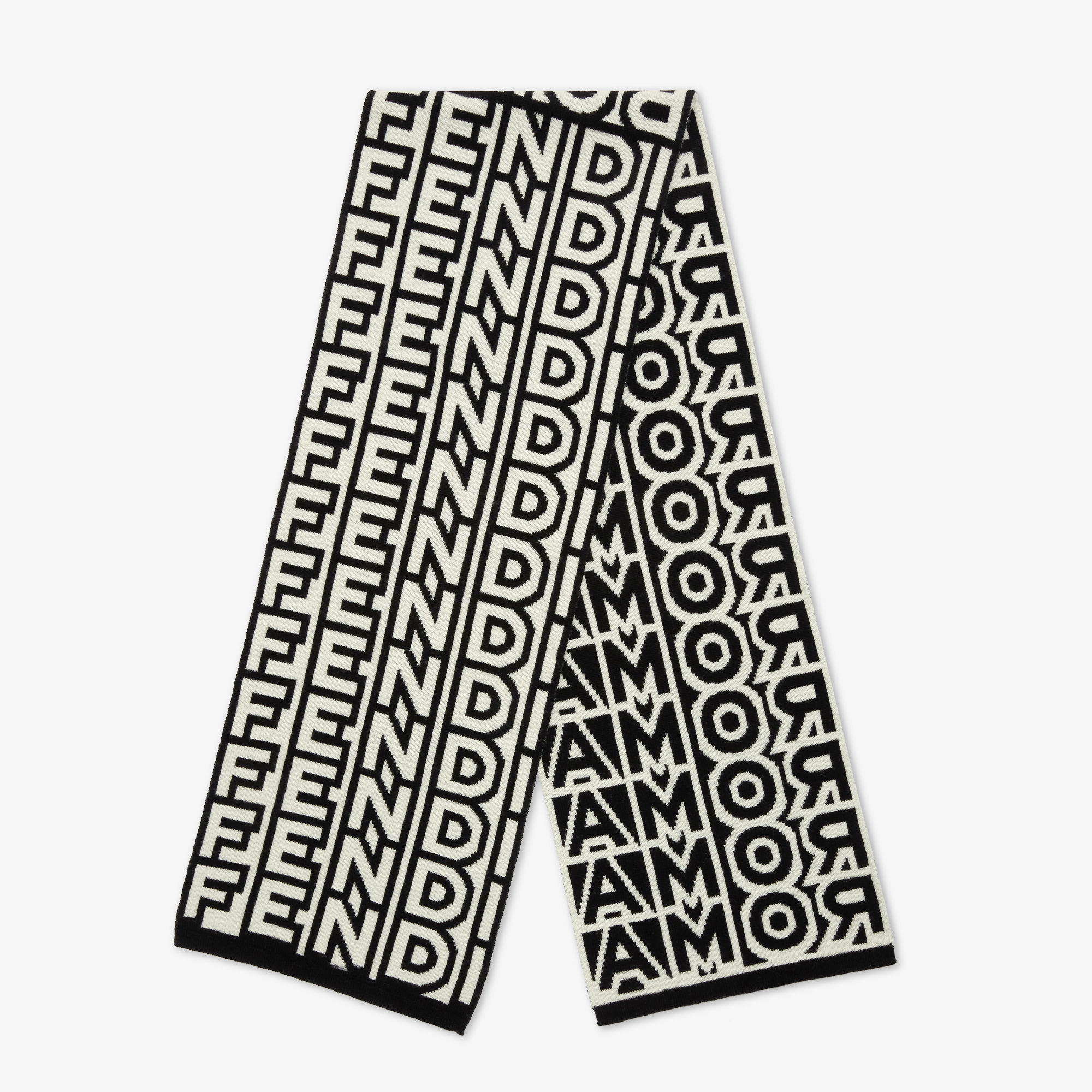 マフラー - FENDI ROMAカプセル コレクション ツートン ニットマフラー ...