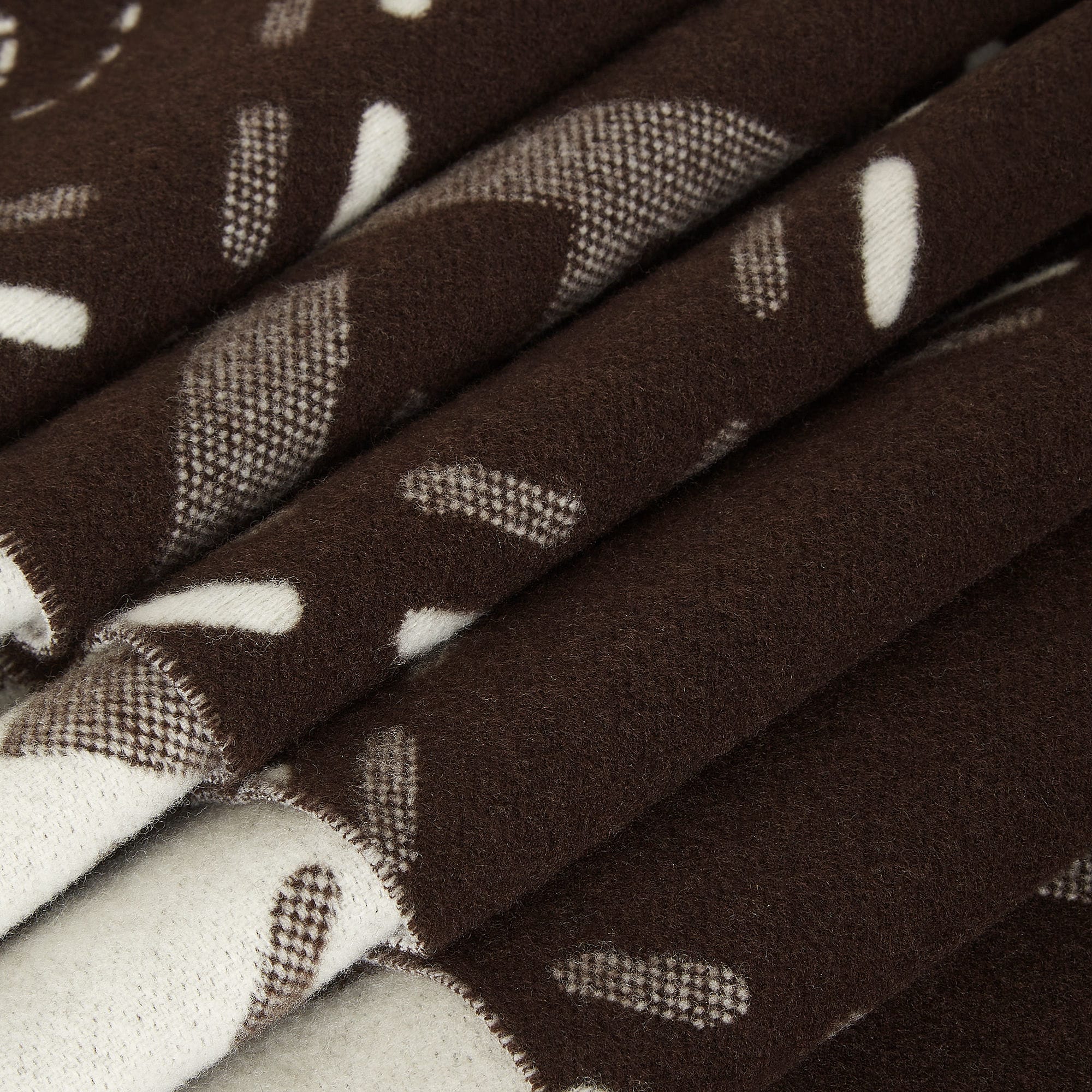 フェンディ マフラー ウール ブラウン | Fendi