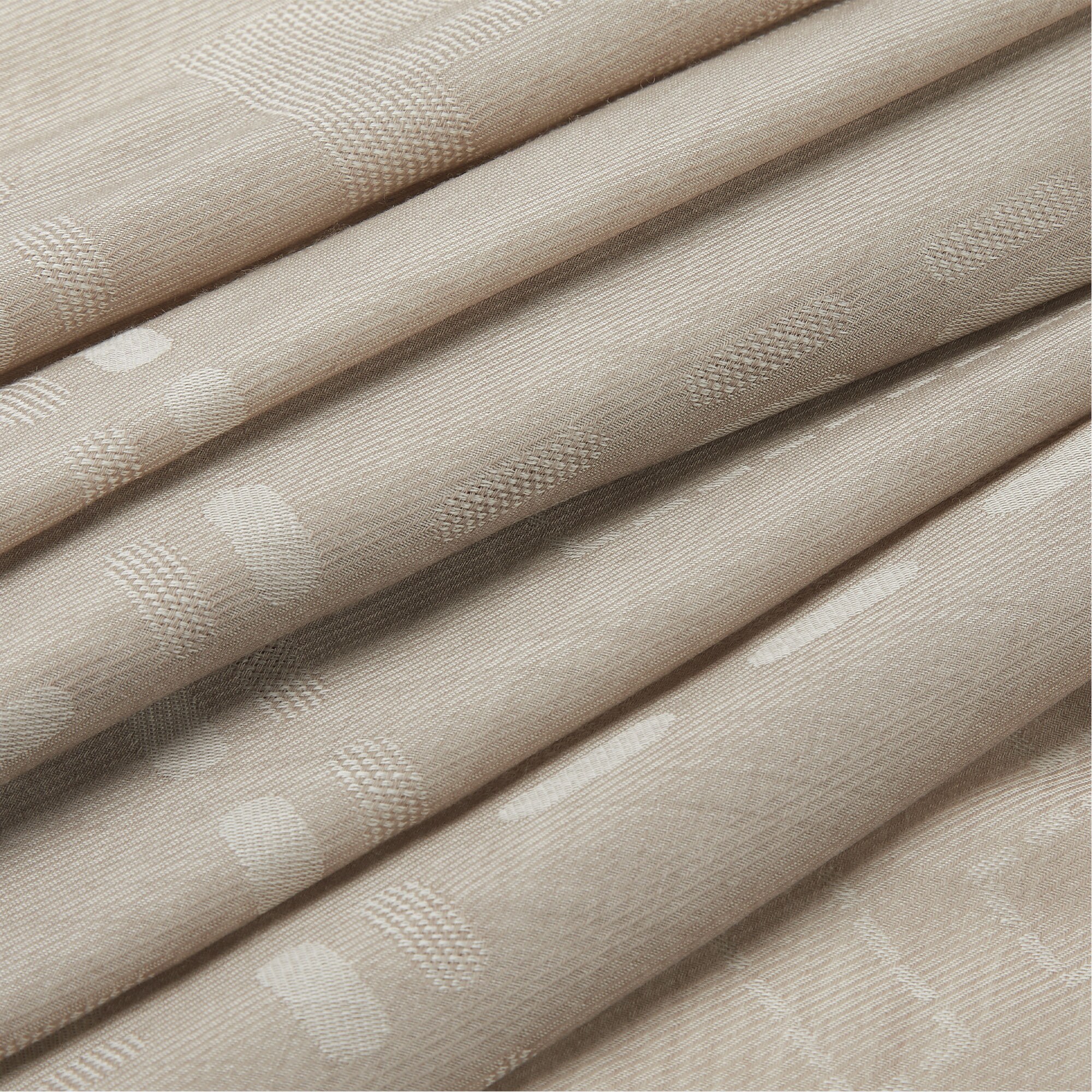 フェンディ ショール ウール・シルク グレー | Fendi