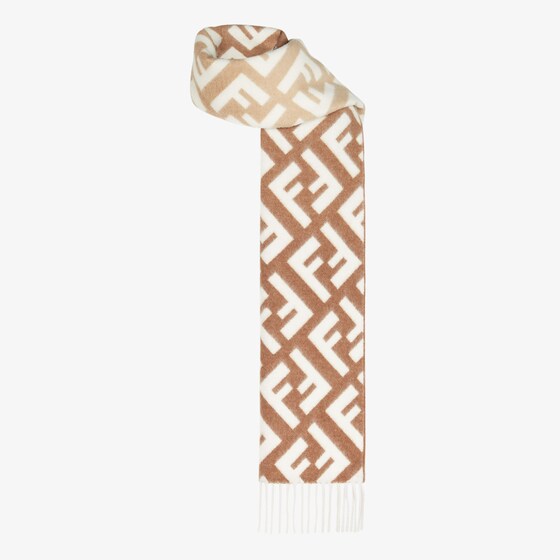 Fendi Long scarf finished with fringing | Thumbnail 2