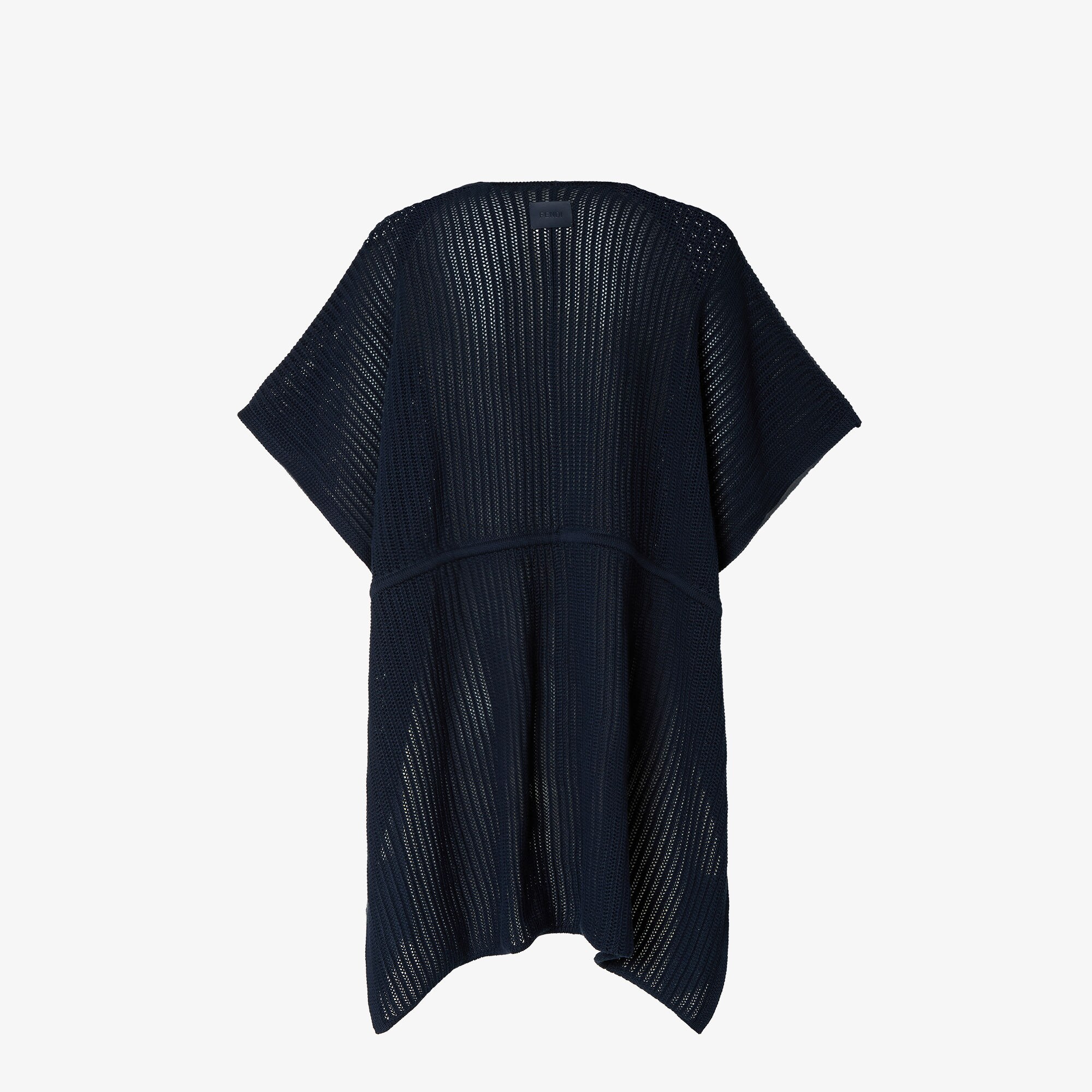 FFポンチョ コットン ブルー | Fendi