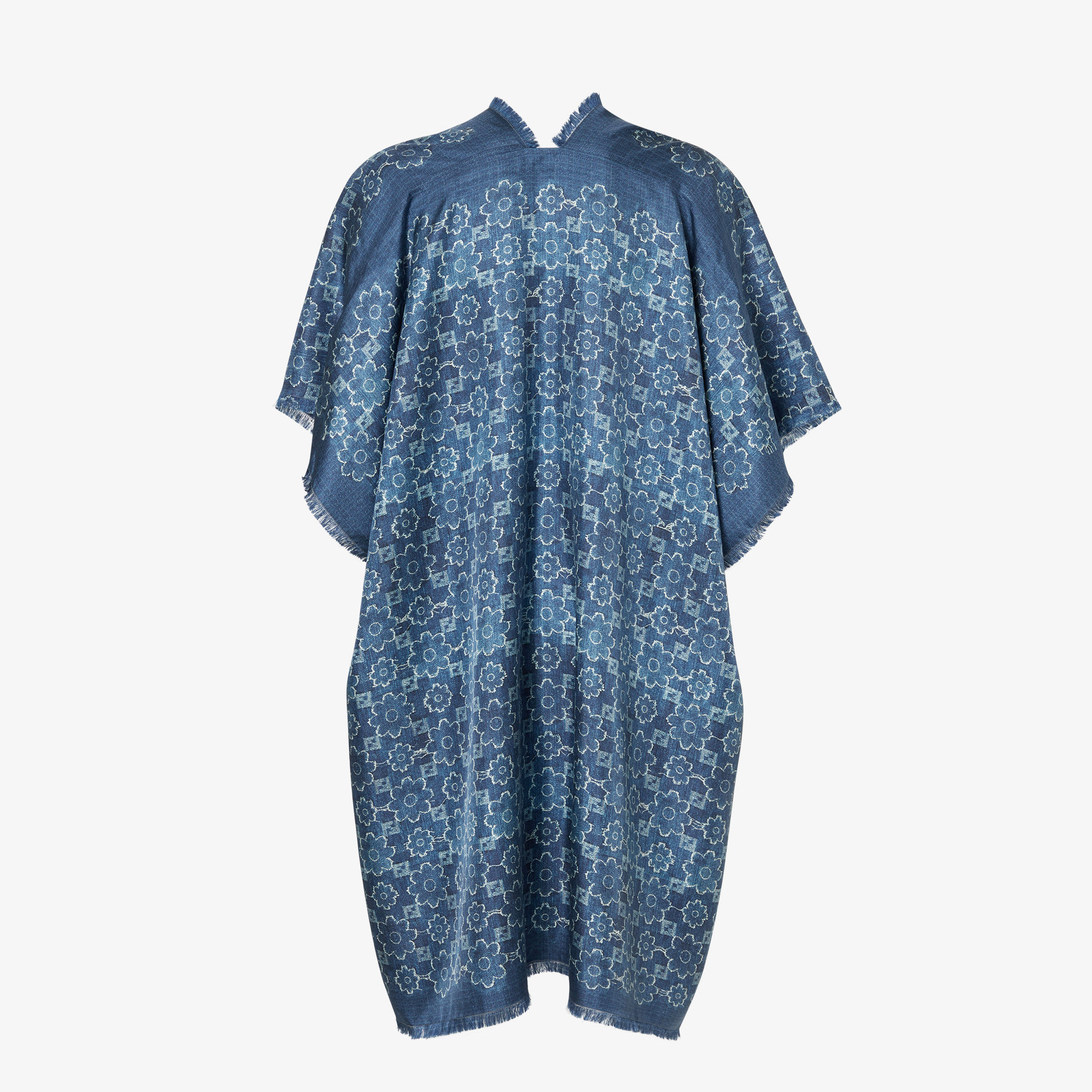 Poncho - Blue | FENDI International