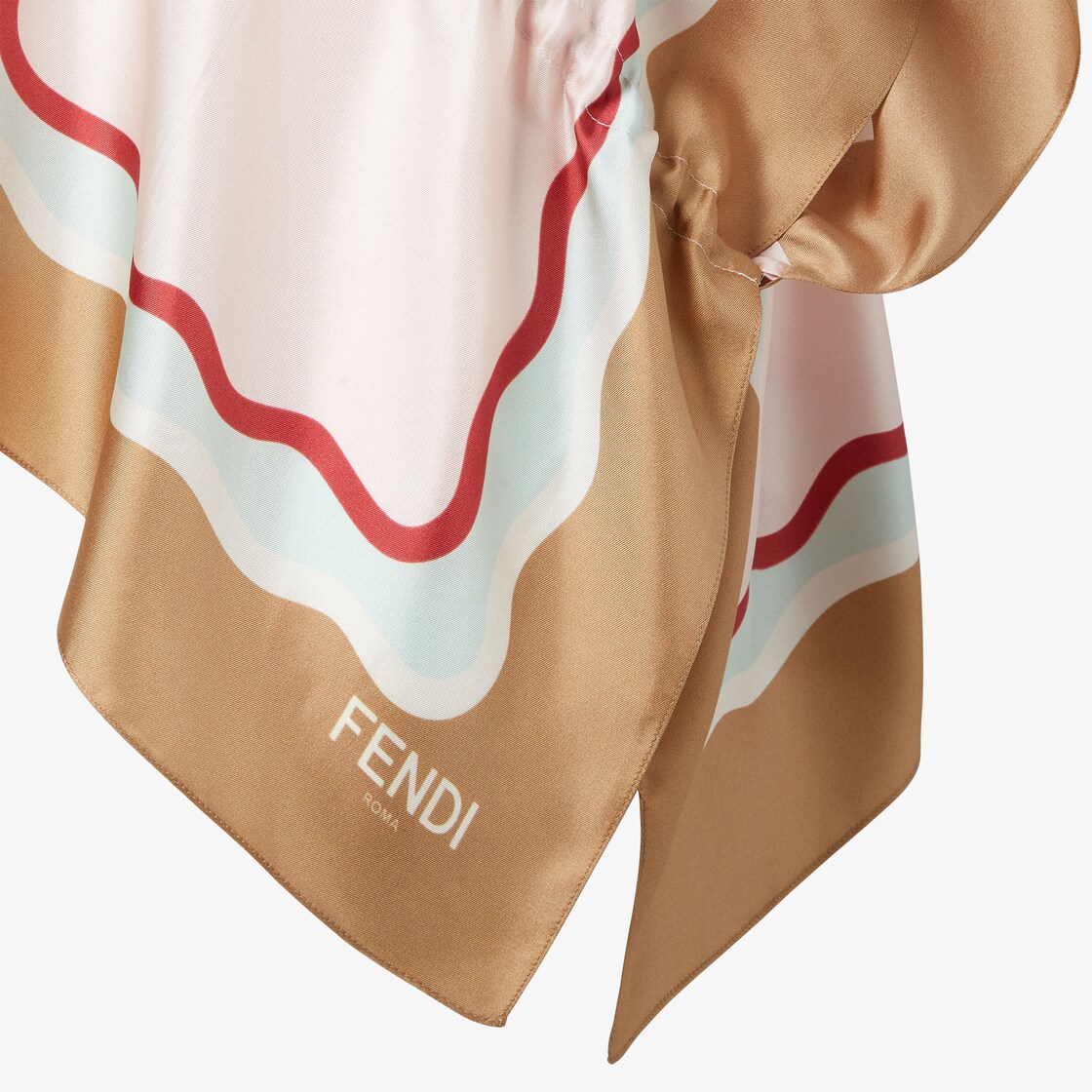 Poncho Silk Pink - Image 3/3