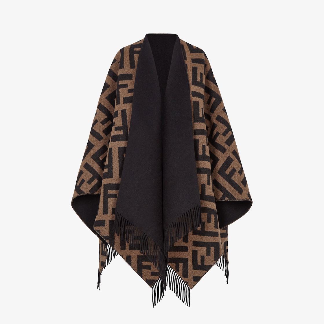 Fendi logo cape on sale