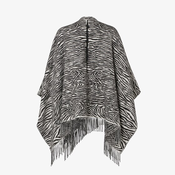 Fendi Poncho with archival Tiger animalier motif, finished | Thumbnail 2