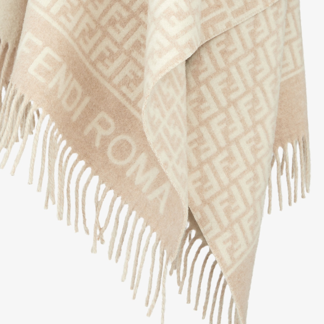 Poncho Wool White - Image 3/3