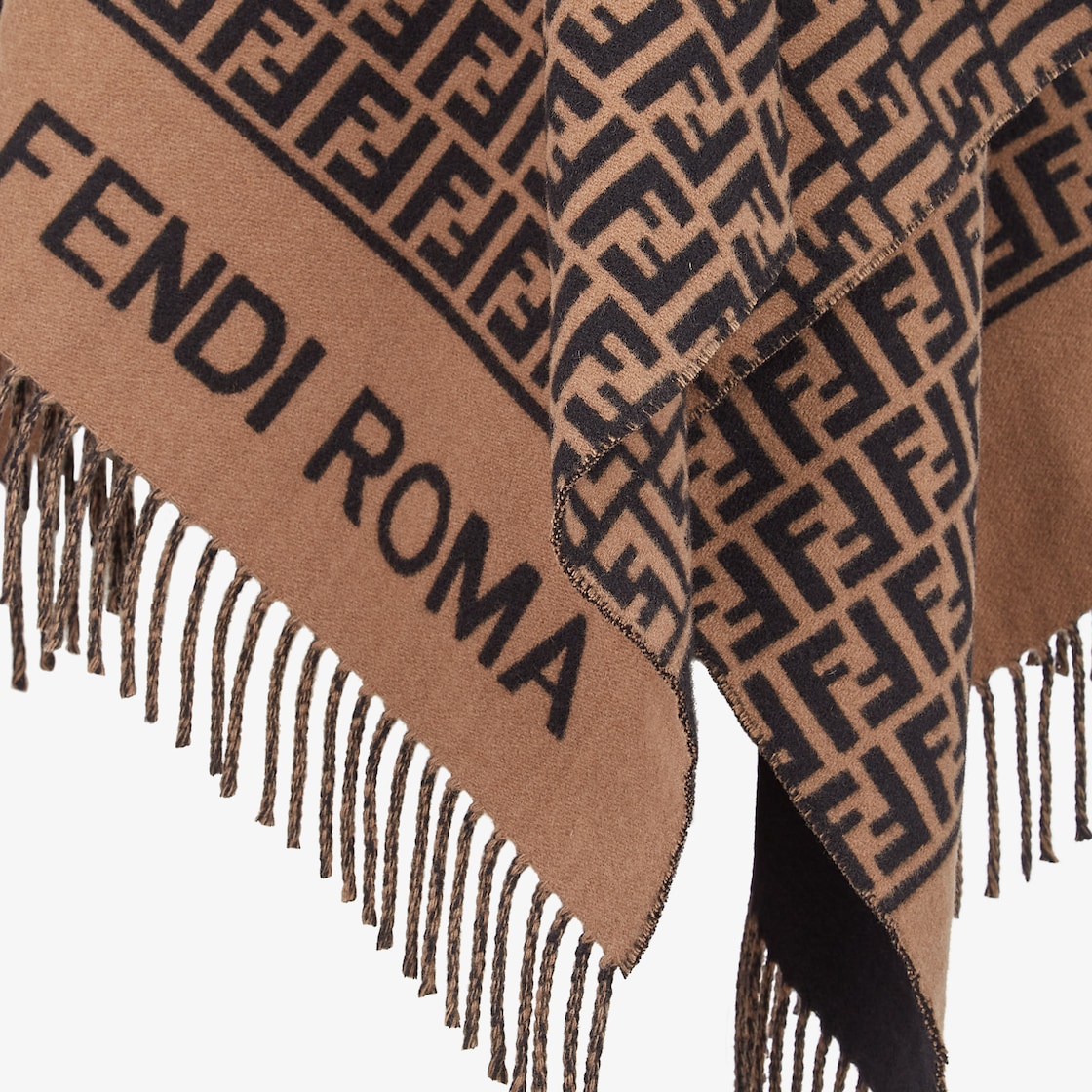 Women s Designer Scarves Luxury Ponchos FENDI USA