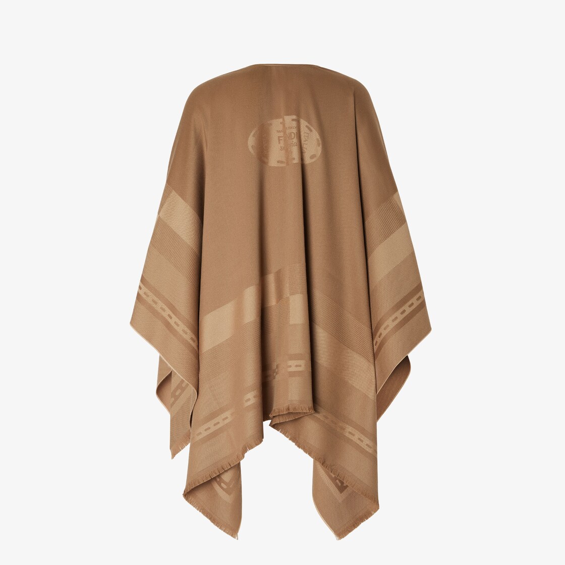 Poncho Wool Brown - Image 3/5