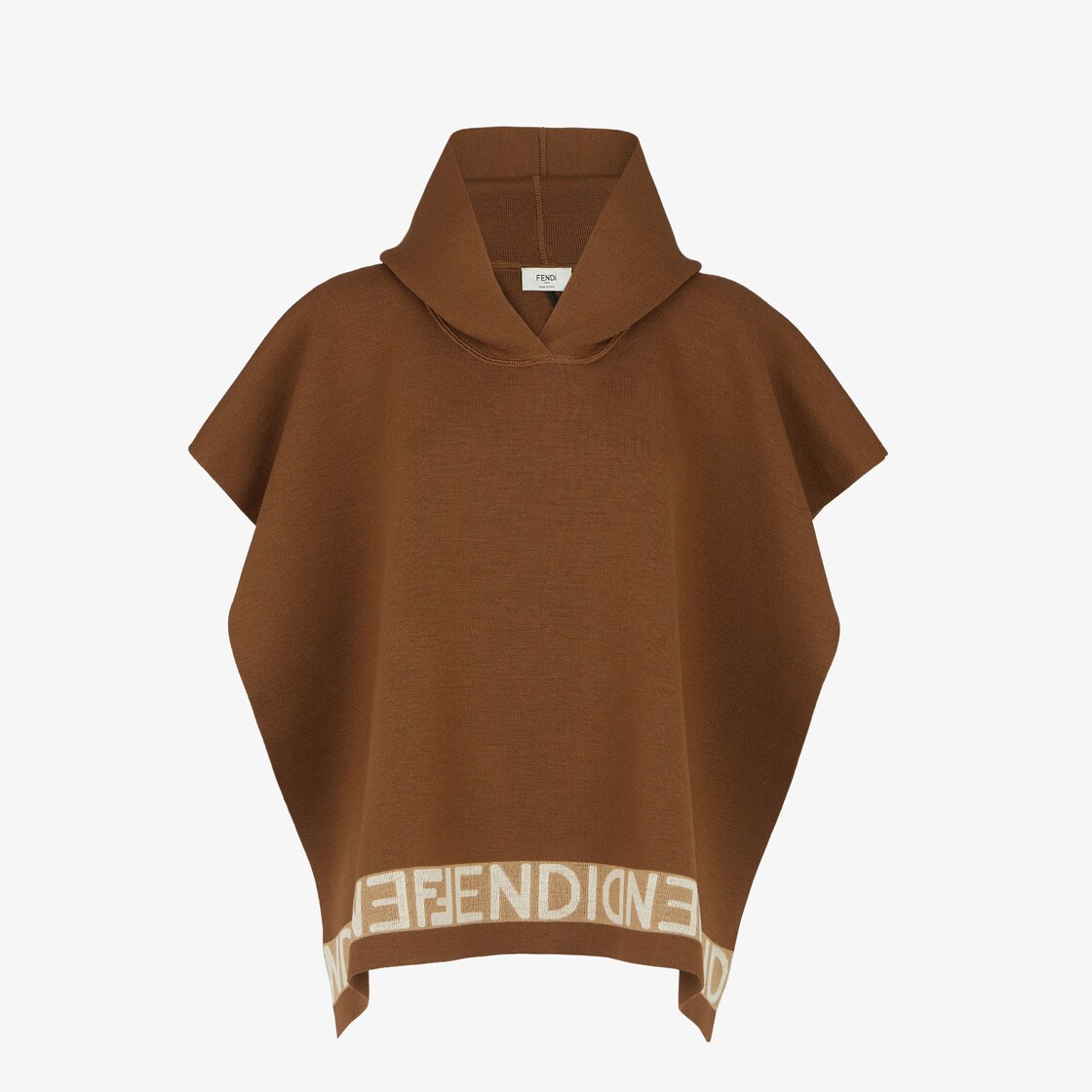 Fendi wool clearance poncho